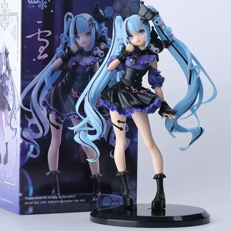 Home Office Romance Manga - Statuetta Anime di Kuro Miku, 21cm,