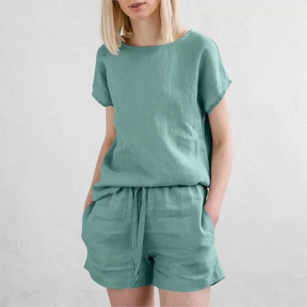 Home Office 2024 - Set corti casual in tinta unita