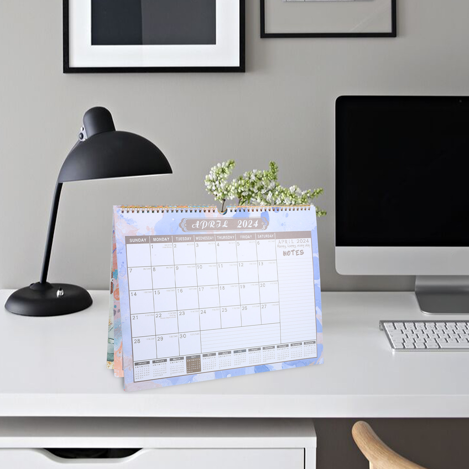 Calendario da parete grande 20 - Home Office 2024 recensione e prezzo