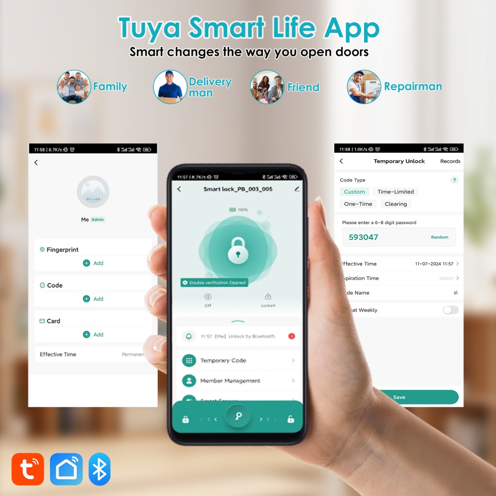 Serratura Intelligente YFK Tuy - Home Office Immigration recensione e prezzo